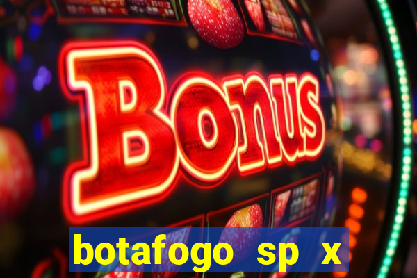botafogo sp x palmeiras futemax